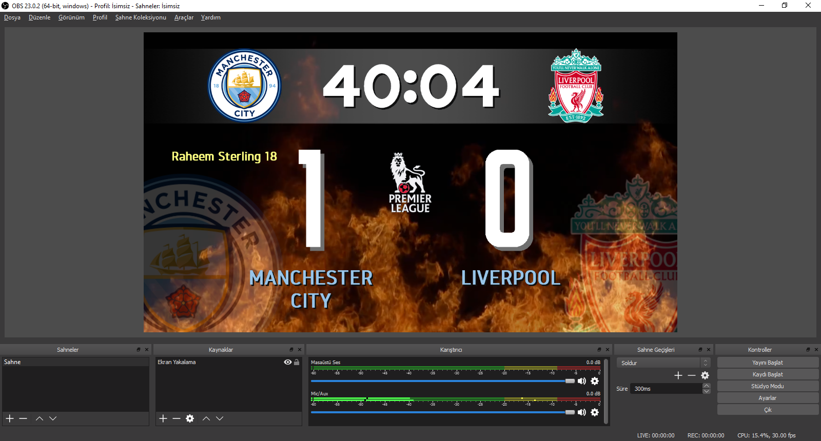 Soccerboard Football Scoreboard Software
