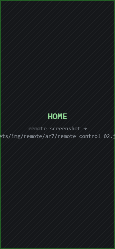 arenaBoard7 remote HOME tab with score and clock controls